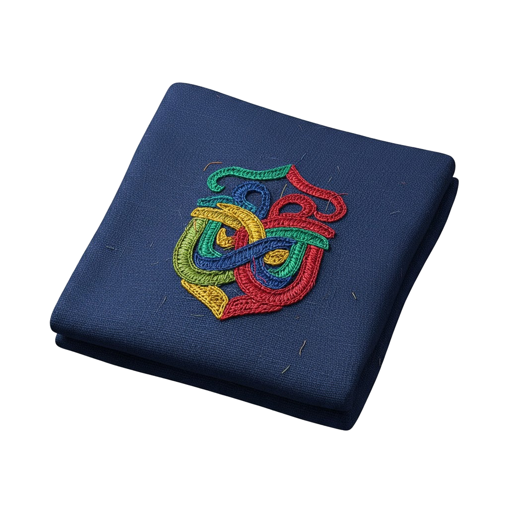 exemplo de bordado personalizado